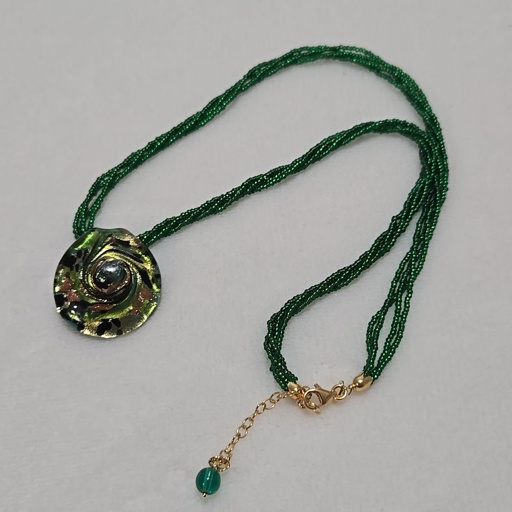 Italian Murano Glass Necklace